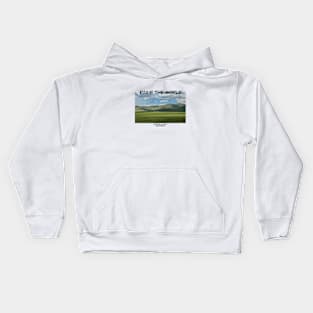 Roam The World Landscape Kids Hoodie